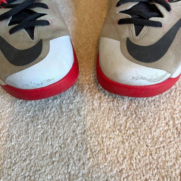 Nike Zoom Run The One James Harden Men's Basketball Shoes Size 9 Gray Black - Picture 5 of 10